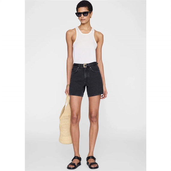 Anine Bing Delaney Shorts, Vintage Black